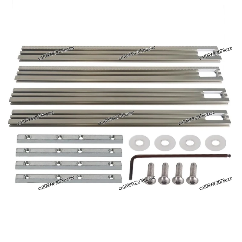 

Trimming Machine Milling Groove Flip-chip Engraving Hole Guide Rail Bracket, Backer Woodworking Multi-functional Auxiliary Guide