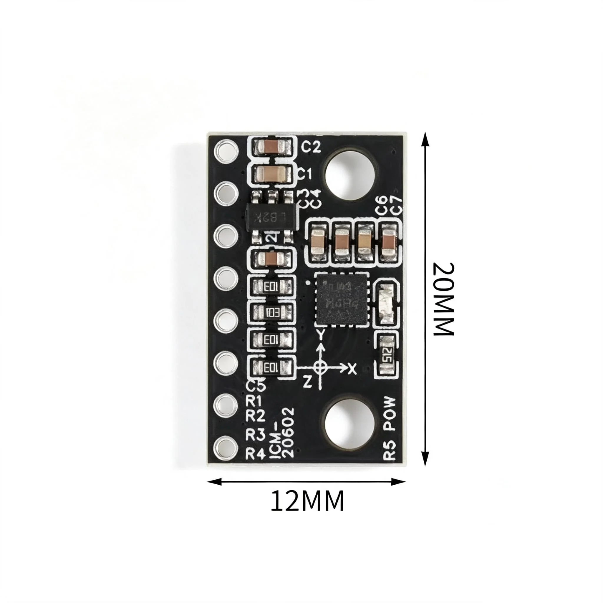 ICM-20602 Sensor Module – High-Precision, Low-Noise Six-Axis Gyroscope and Accelerometer Module Compatible DC 3.3–5V