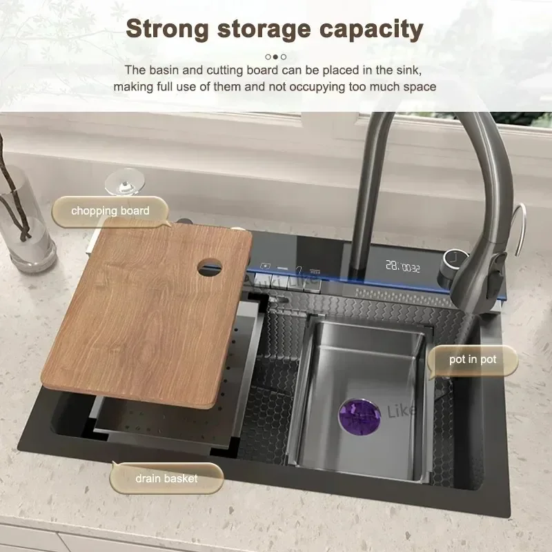 Basin Washing Stainless Steel Metal Working Heavy Duty Durable Quality Easy Operation High Performance Professional Grade