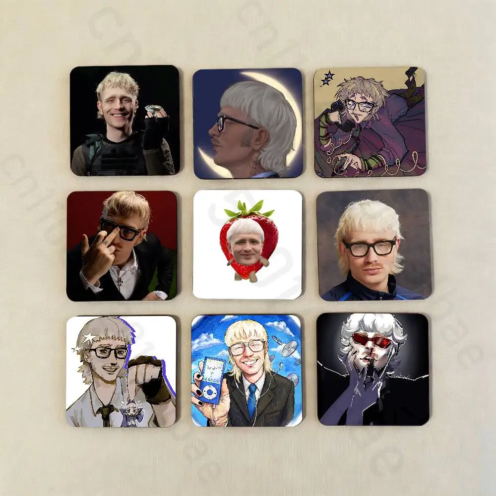 

Singer J-Joost K-Kleins Fridge Magnet Personalized Magnetic Durable Plastic Square Picture Surface Fridge Magnets