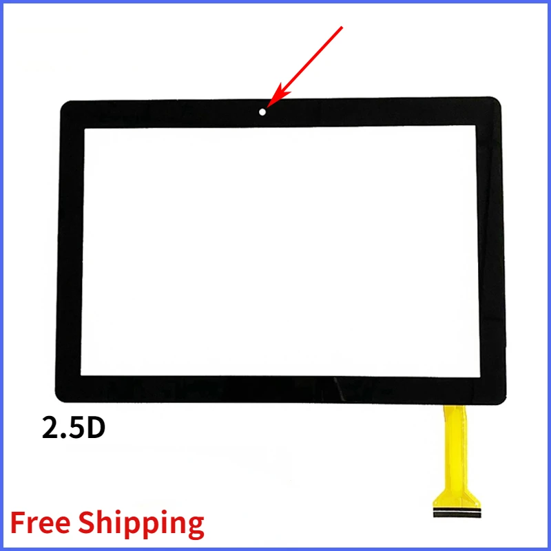 New 10.1'' inch HZYCTP-102316 Touch Screen For BDF M107 4G Tablet Sensor Digitizer Glass Repair Panel Tablets TP HZ YCTP -102316