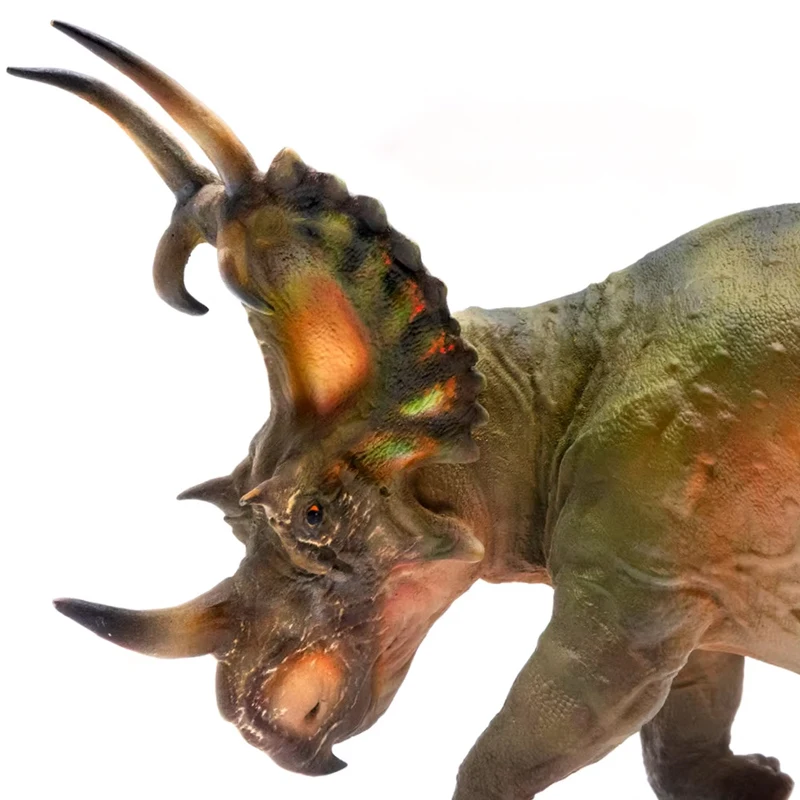 نماذج ديناصور ما قبل التاريخ 16 Duke The Spinops مجموعة سطح المكتب الحلي عطلة مفاجأة هدية للأطفال نموذج محاكاة