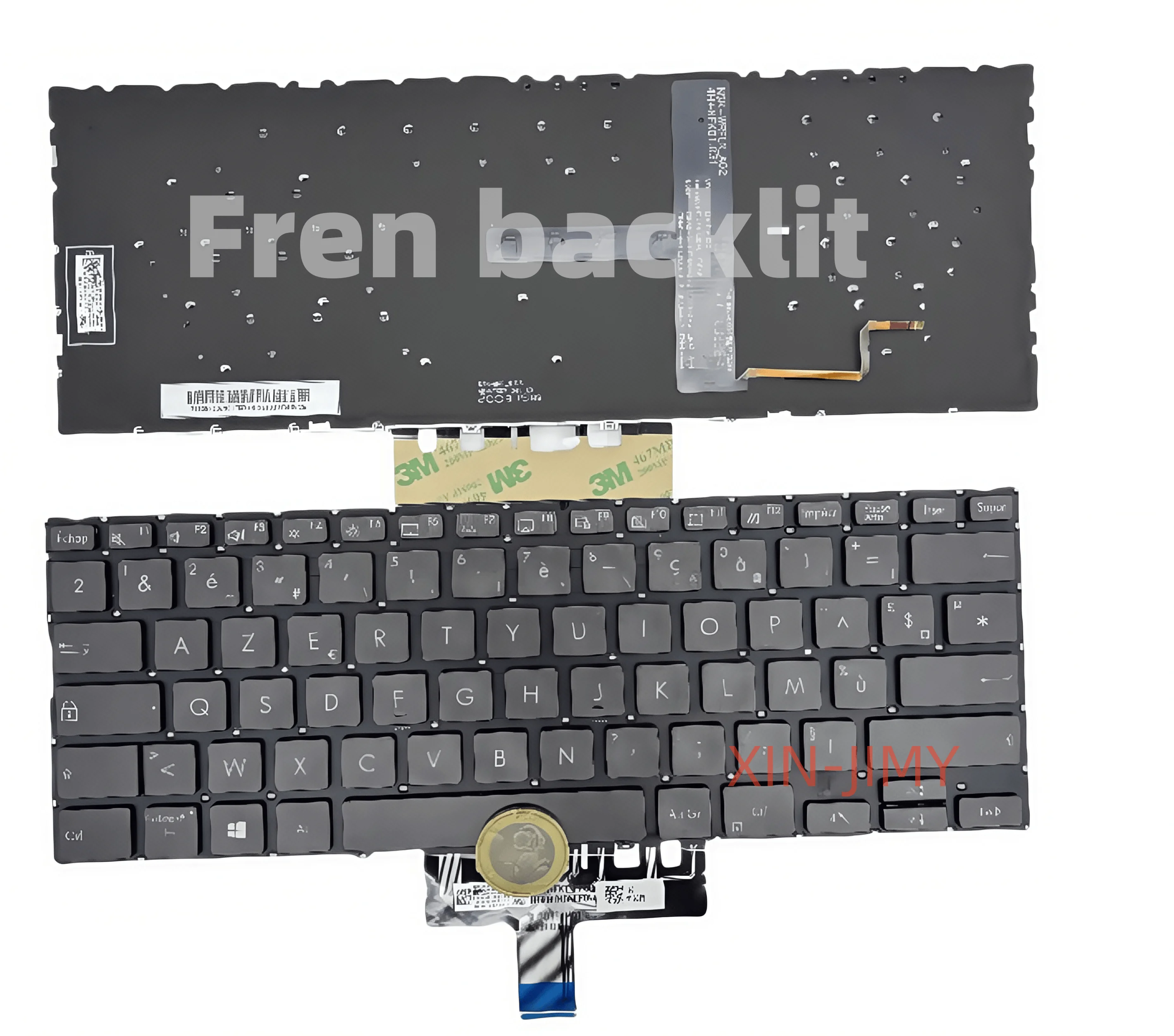 French Layout Backlight Laptop Internal Keyboard For Asus ZenBook Flip 14 UX463 UX463FL UX463FA Replacement Spare Part