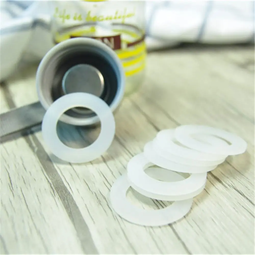 1Pcs Waterproof Silicone Sealing Ring Insulation Cup Food Grade Rubber Ring Universal Water Cup Accessory Leak-proof Gasket