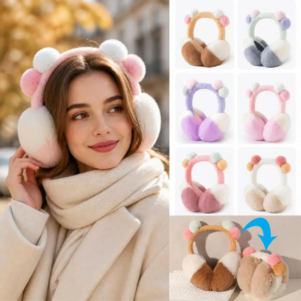 protetores-de-orelha-de-pelo-sintetico-bicolor-kawaii-macios-dobraveis-com-pom-pom-aquecedores-de-orelha-portateis-e-fofos-para-mulheres