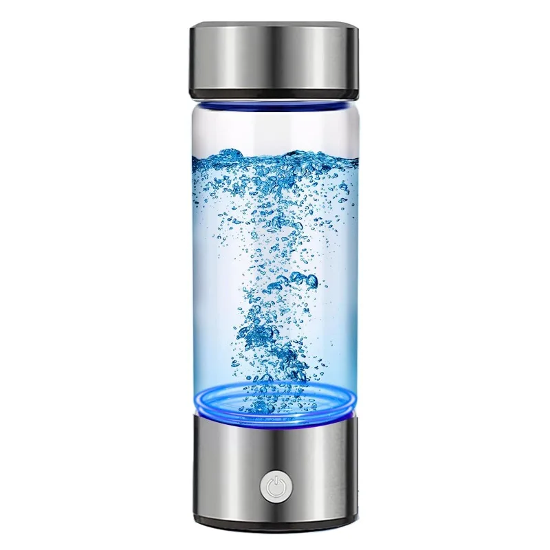 Rechargeable Hydrogen Water Bottle Generator with SPE Pem Technology for Improved Quality in 3 Minutes, Perfect for Travel 420ml