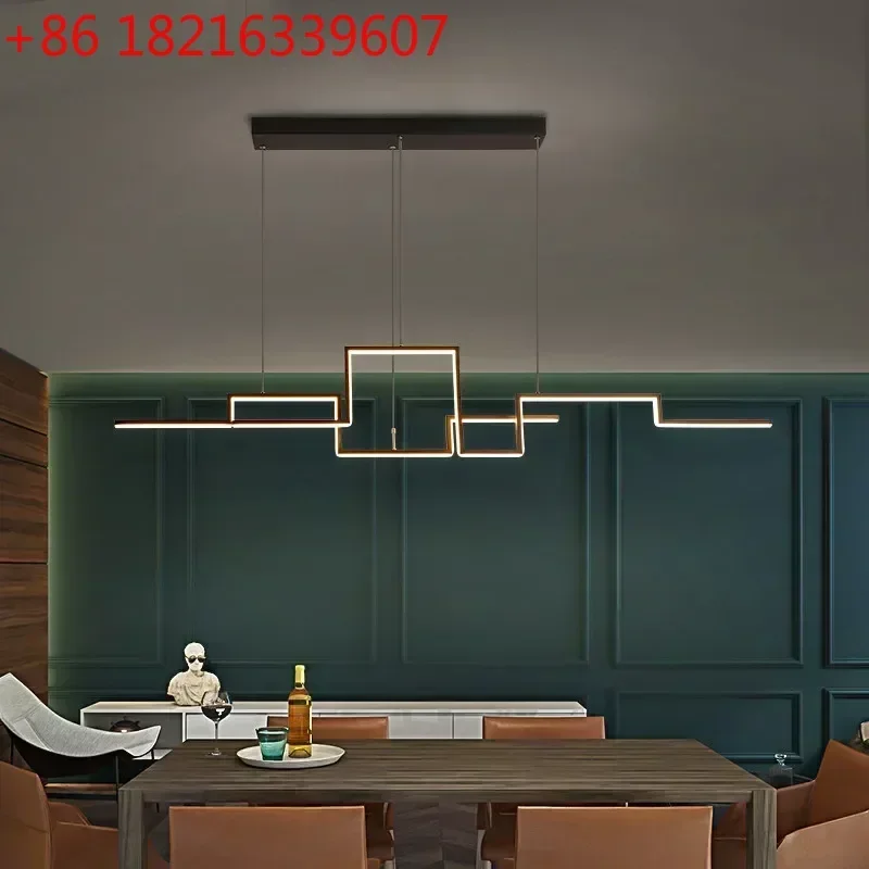 TA O Modern Design LED Ceiling Chandelier Dimmable for Table Dining Room Kitchen Bar Pendant Lamp Indoor Home Decor Hanging Fixt