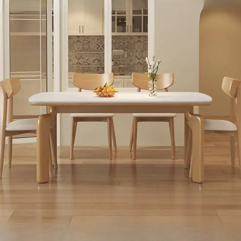 European Oilproof Dining Table Study Event Designer Office Dining Table Restaurant Kitchen Salon Mesa Comedor Furniture Home