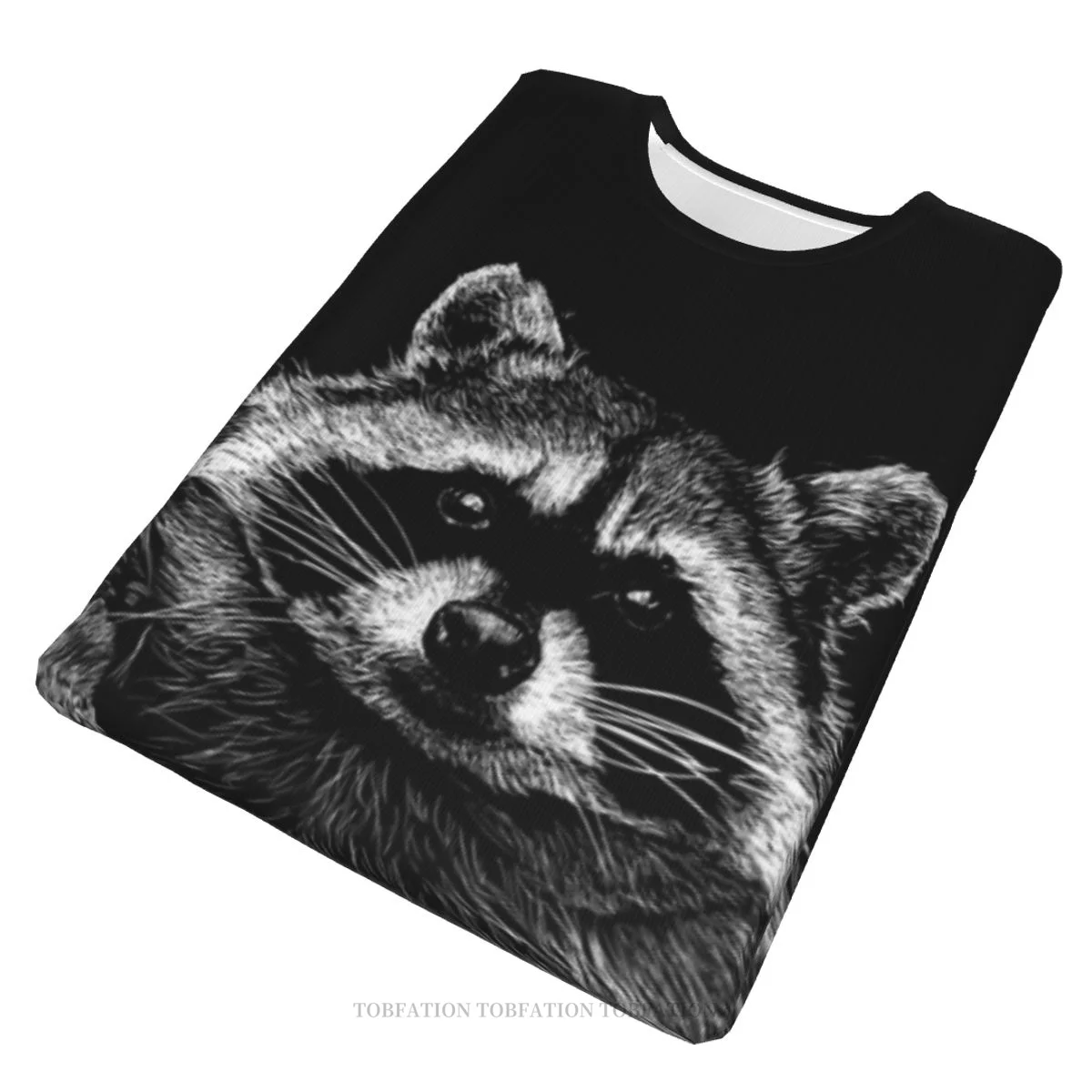 Raccoon 3D Print Polyester T-shirt Men Women Gym Short Sleeve TShirt Harajuku Streetwear Oversized Tops