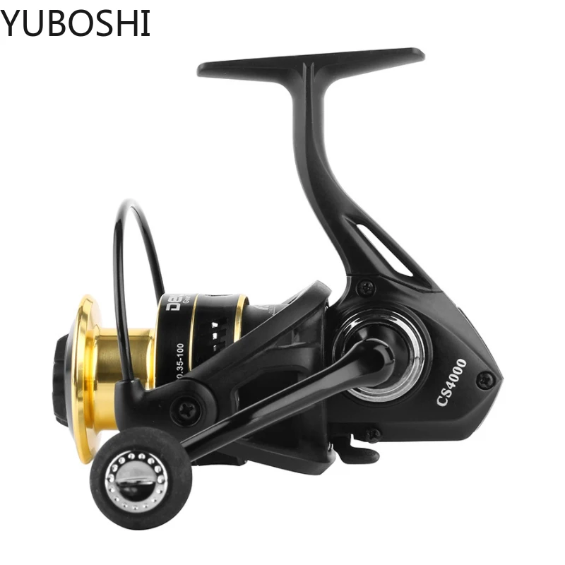 

New 1000-7000 Series Exquisite Aluminum Alloy Spool Fishing Reel 4+1BB Saltwater/Freshwater Spinning Wheel Fishing Accessories
