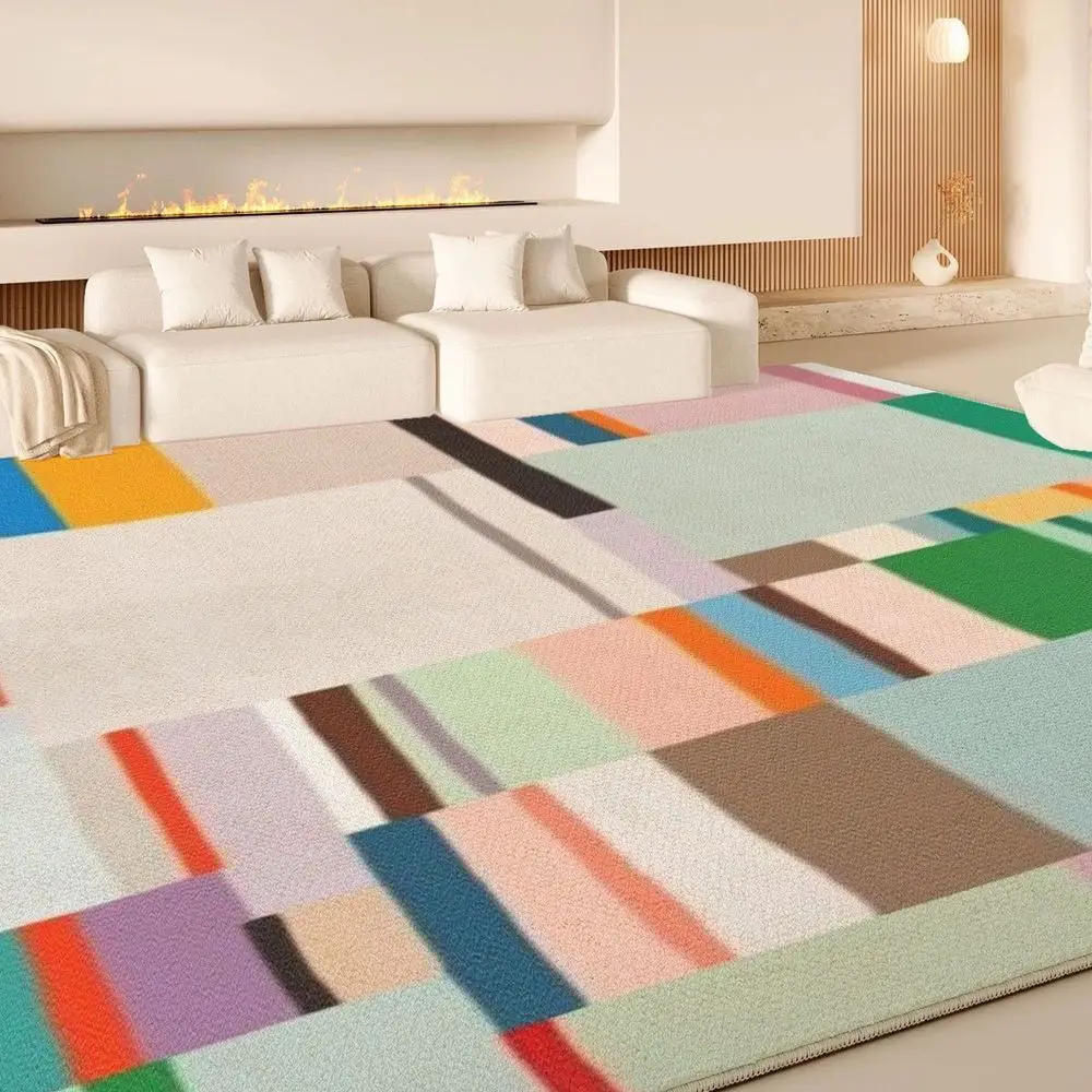 

VIKAMA Soft Loop - Pile Material Comfortable Mat Usable in Both Living Room and by Bedside, Lightweight and Flexible, Skin - Fri