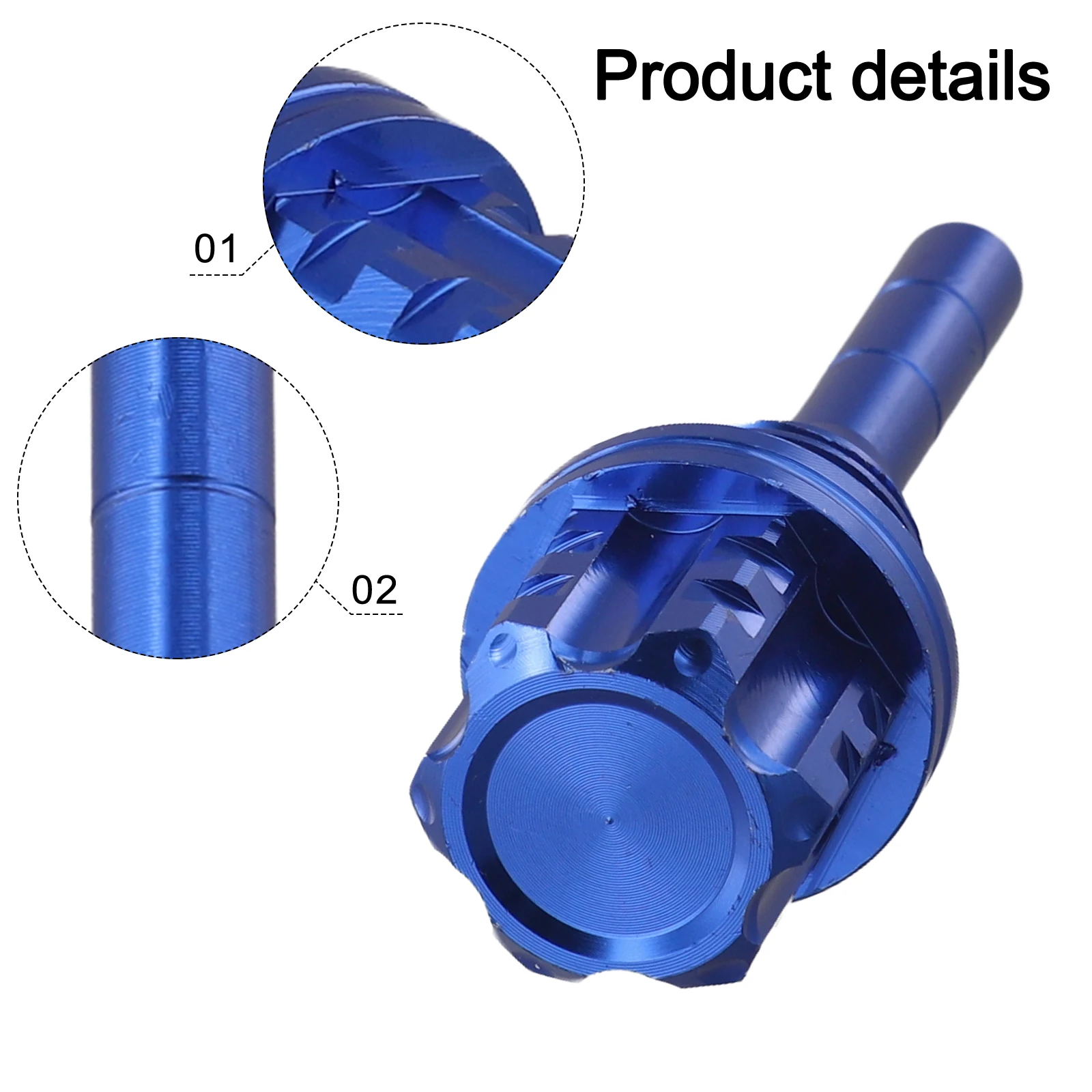 Motorcycle Accessory Motorcycle Dipstick Performance Enhancement Stylish Appearance Wear-Resistant Material Anodized Finish