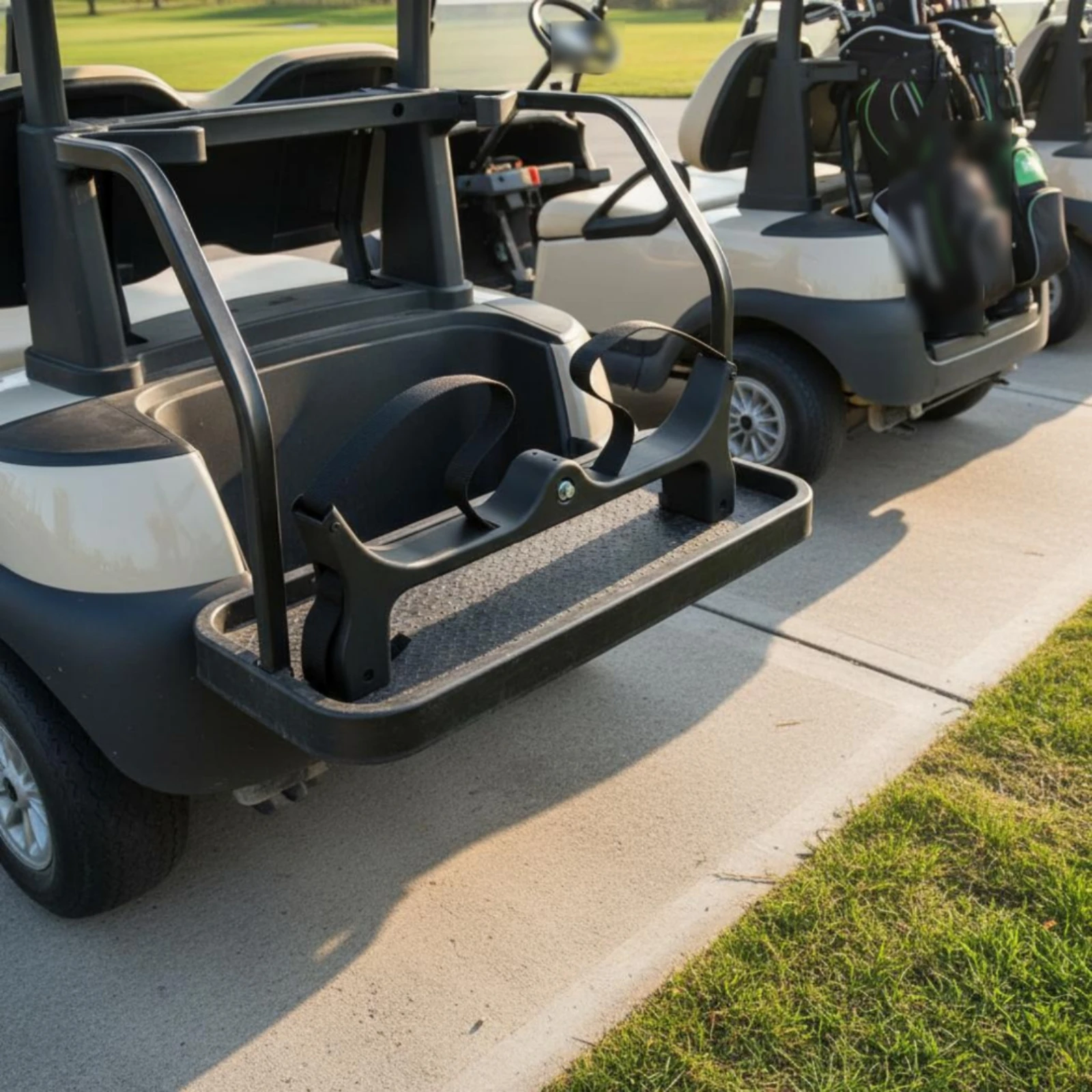 support-de-sac-pour-voiturette-de-golf-noir-thermolaque-accessoire-de-transport