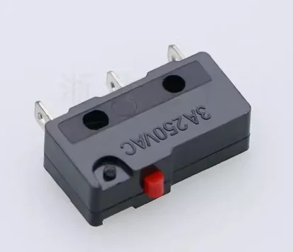 10 قطع MS-013 Micro Switch - زر خارجي بدون مقبض، مفتاح نقري مستطيل عالي الجودة لمفتاح ماوس Microsoft