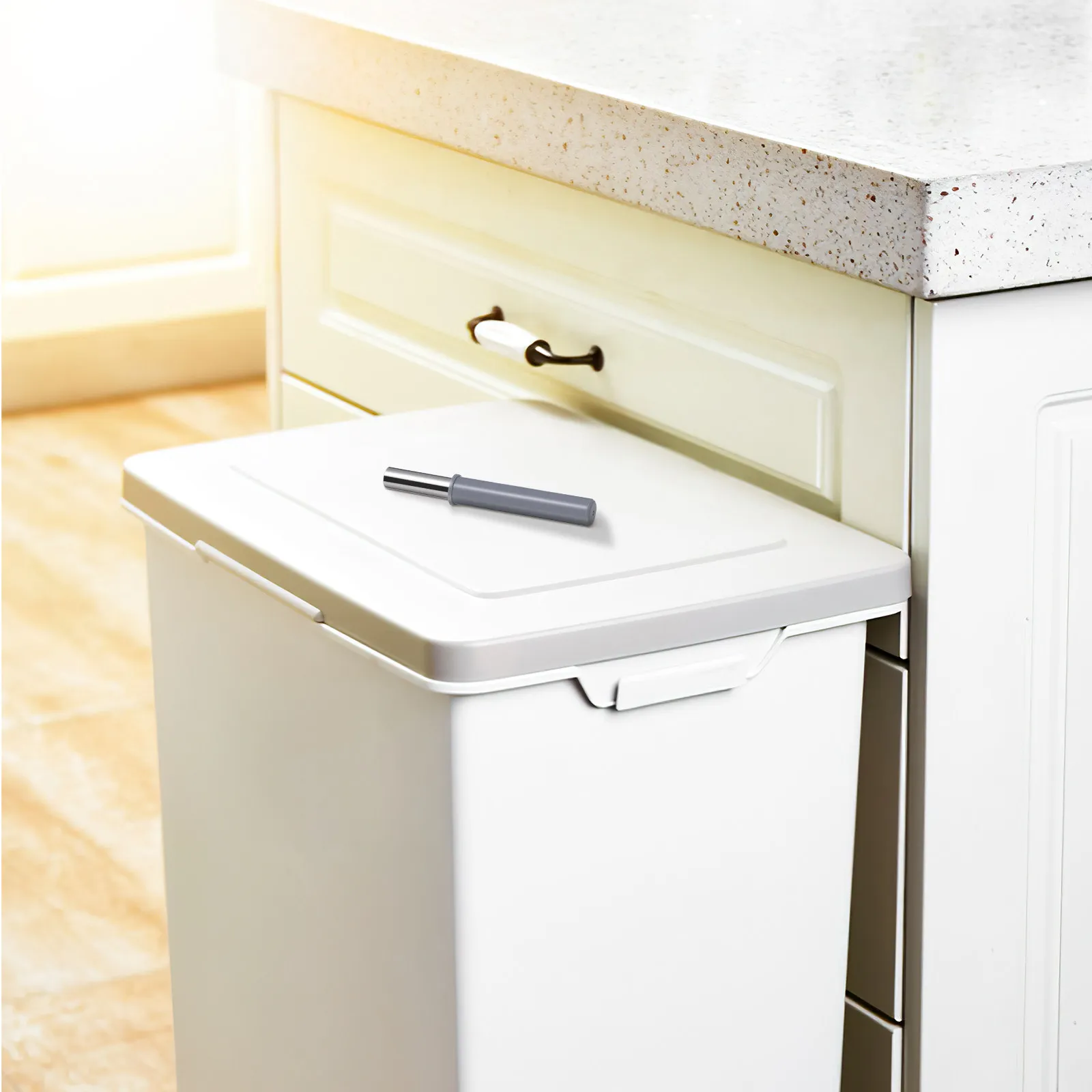 

Бесшумный гидравлический демпфер из нержавеющей стали для мусорных баков, запчасти, система плавного закрывания, товары для дома, снижение шума