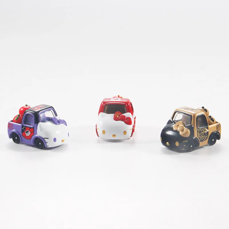 Takara Tomy Tomica Dream Tomica Hello Kitty Diecast Car Model Anime Collectible Toy Gift for Kids Girls In Stock view 6