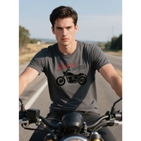 Trend Cotton T-Shirt Motorcycle Moto Hon Cb650R Cb 650 R 2023 Summer Fashion Men Oversized Tshirt Hip Hop Casual Tops T Shirt