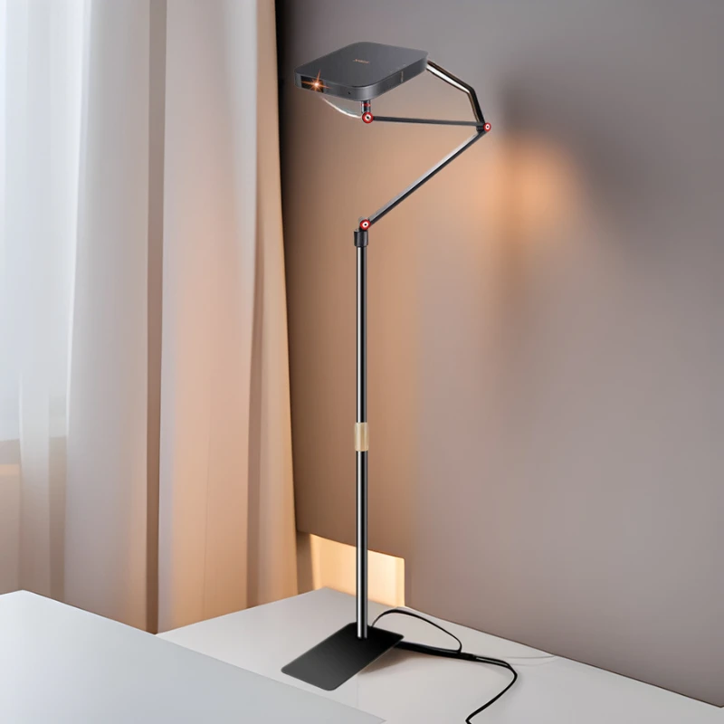 Projector holder 1/4 screw tooth PTZ household projection stand No punching Shelf tray Camera floor bracket