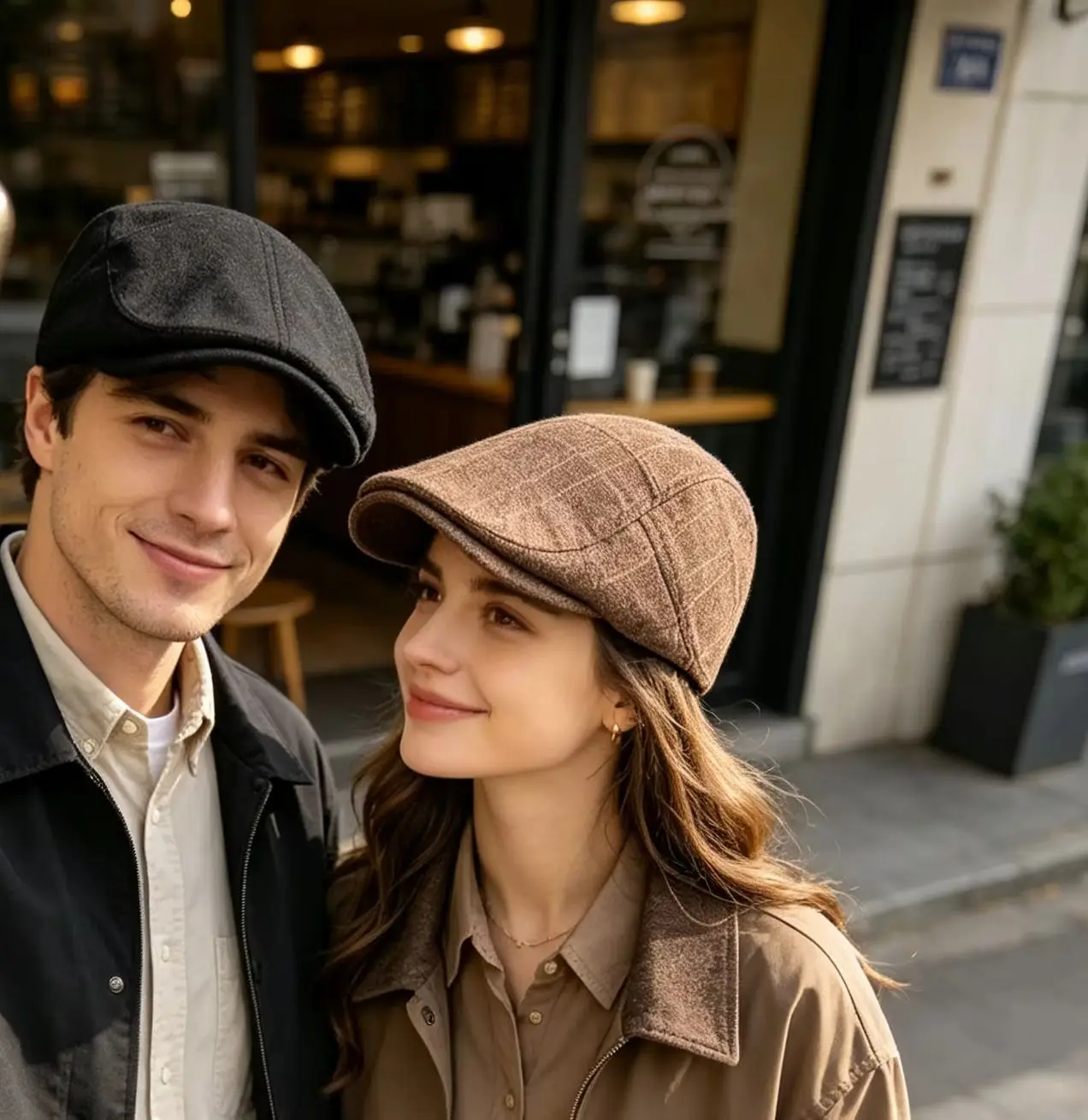 Men Women Cotton Flat Cap Summer Scally Ivy Gatsby Newsboy Beret Driver Cabbie Hunting Ivy Hat