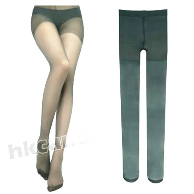 Sexy Damenmode Weiße Weiche Transparente Strumpfhose Elastische Bonbonfarbene Damen-Strumpfhose Ultra-Dünne Durchsichtige Sonnenschutz-Strumpfhose für Mädchen – Detail 3