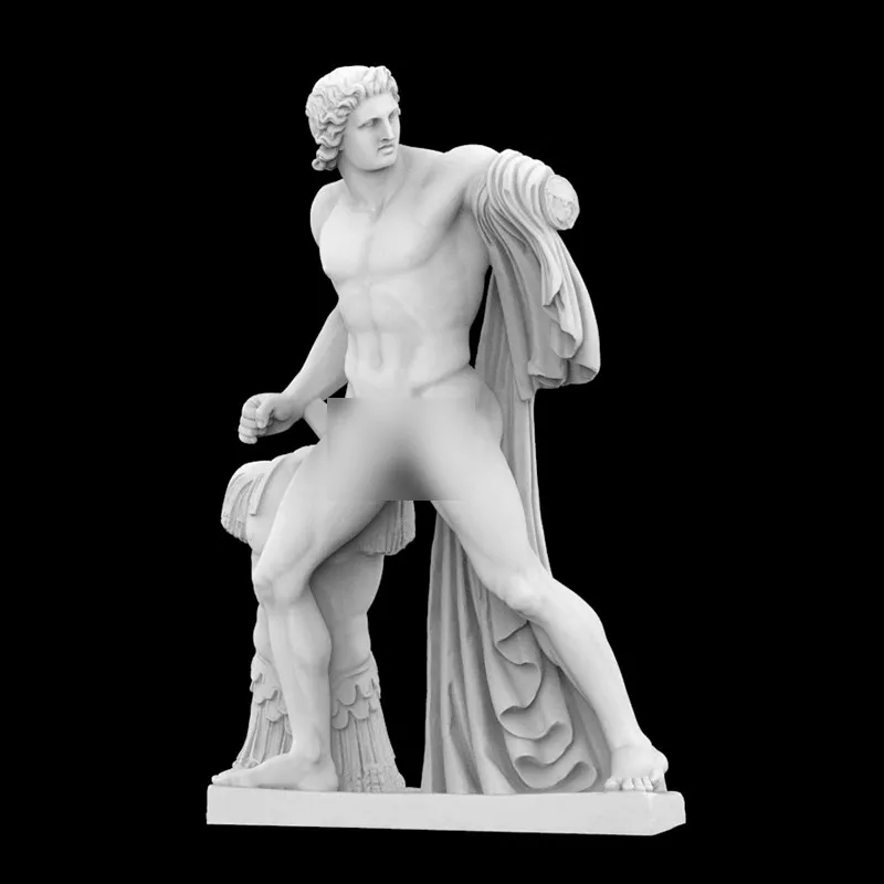 

"Dionysus" 3D printed resin material, hand-painted plaster texture decoration (ships within 10 days)