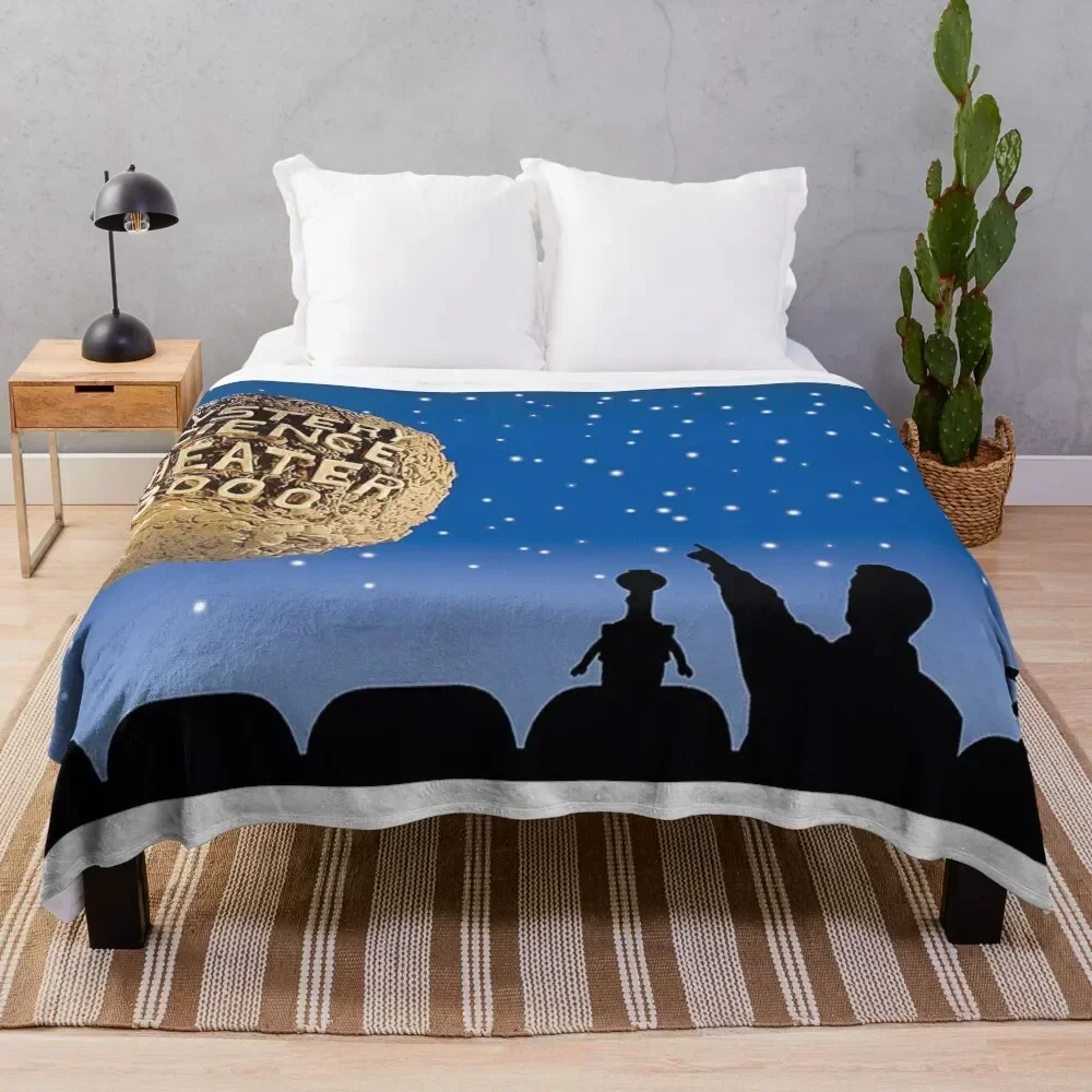 

MST3K - Mystery Science Theater 3000 logo Throw Blanket Lightweight Cozy Blanket for Bed Sofa