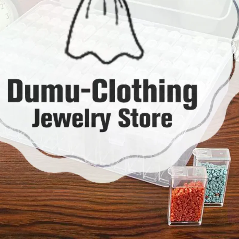 Capacity Bead Craft Storage Box Individual Compartments - Heavy-Duty Plastic Lid Beadwork, Painting, Embroider