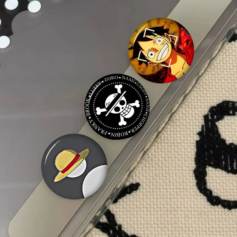 Anime Monkey D logo Luffy  New Brooches Soft Button Pin Funny Silly Gnarpy On A Skateboard Meme Badge Gamer Collection Gifts