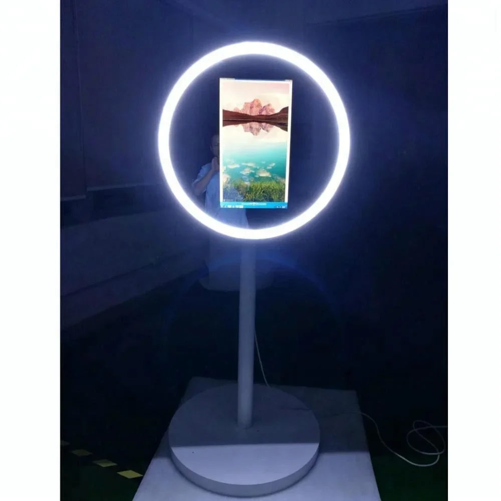 Pubblicità Touch Screen Lcd Foto Pubblicità Macchina Specchio Phot obooth Photobooth