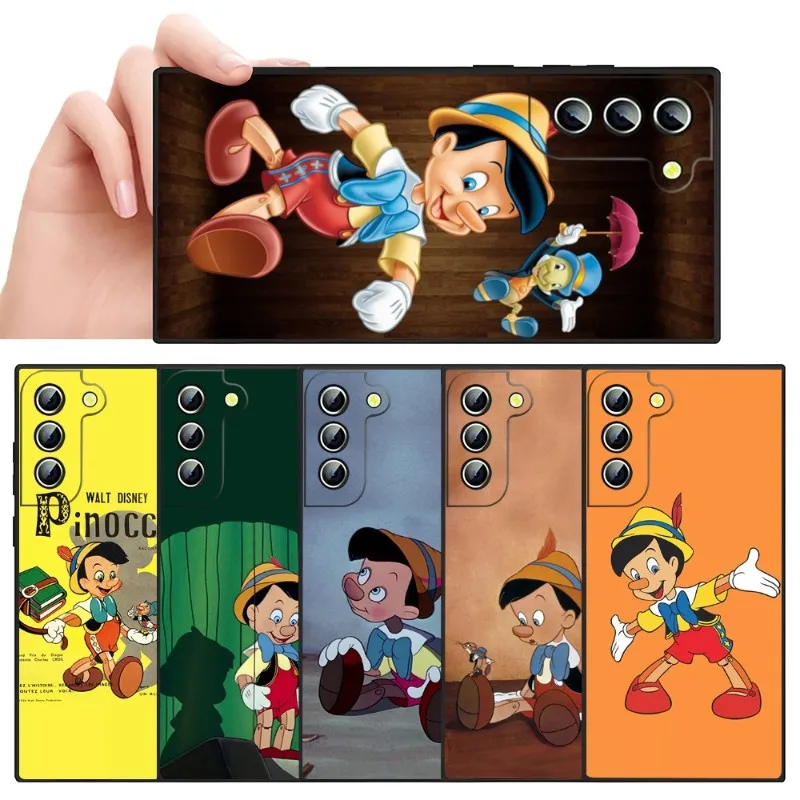 Disney Pinocchio Phone Case For Samsung Galaxy S23 S21 S22 S20 S30 Ultra Fe S10 S8 S9 Note 20 10 Pro Plus Back Cover