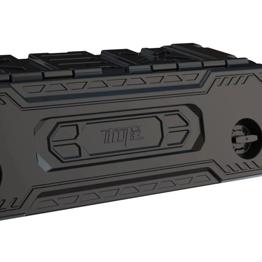 

Wholesale Universal Custom Design Full Size Pickup Truck Bed Rack Cargo System PE Storage Box