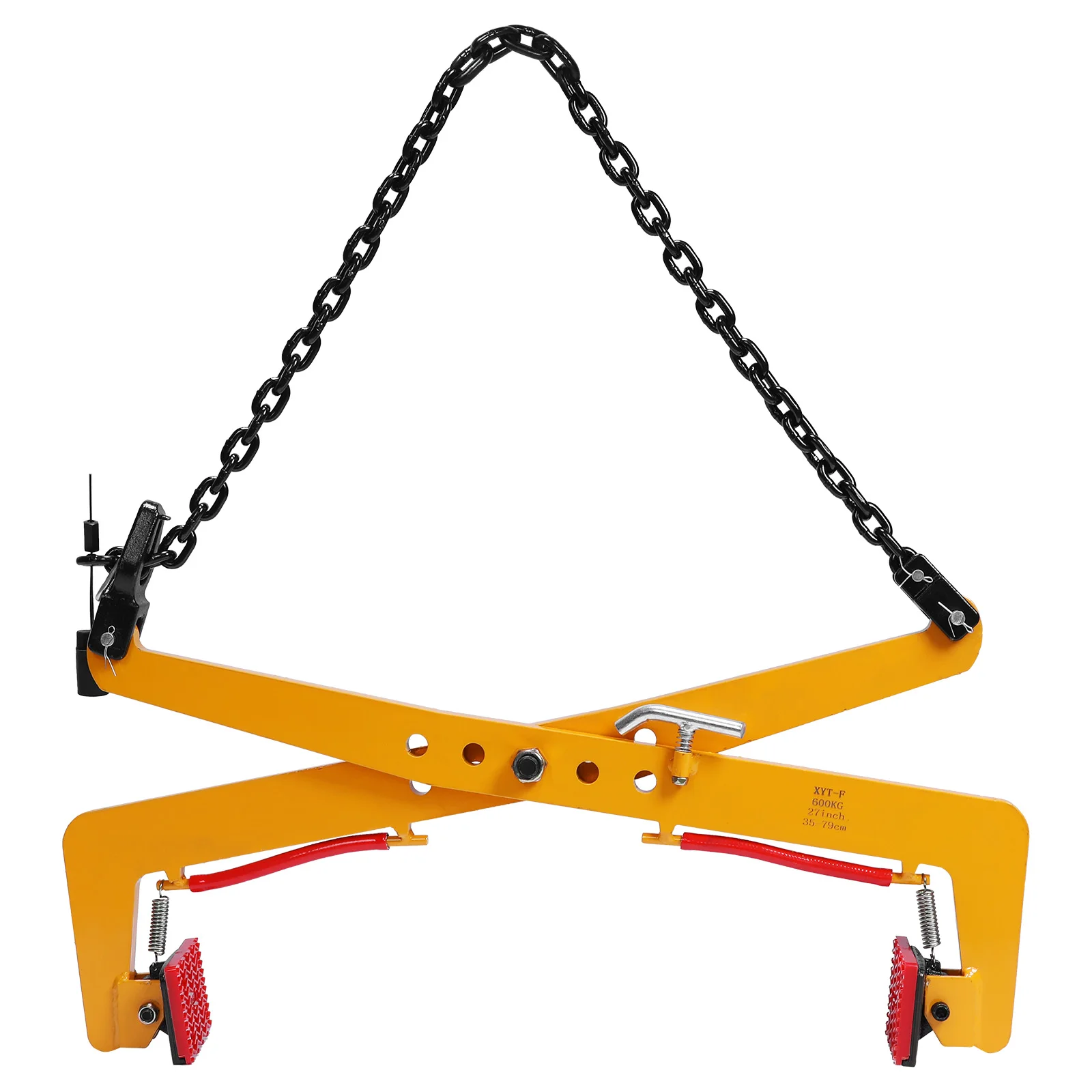 

Heavy Duty Stone Scissor Lifter Clamp Adjustable Range 13.8-31inch Granite Lifting Clamp for Concrete Blocks Slate Sheets