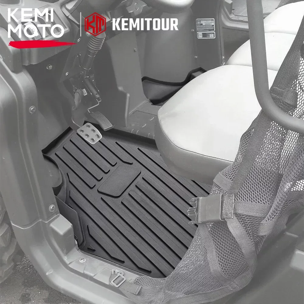 KEMIMOTO-UTV الحصير الأمامي ، TPE بطانة ، متوافق مع Can-Am المدافع ، HD5 ، HD8 ، HD10 ، Max HD10 ، HD8 ، 2016-2023