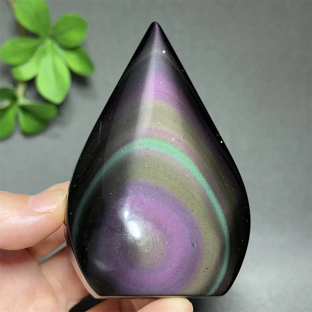 Natural Rainbow Stone Free Form Crystal Reiki Meditation Healing Witchcraft Sacrifice Home Decoration Gift
