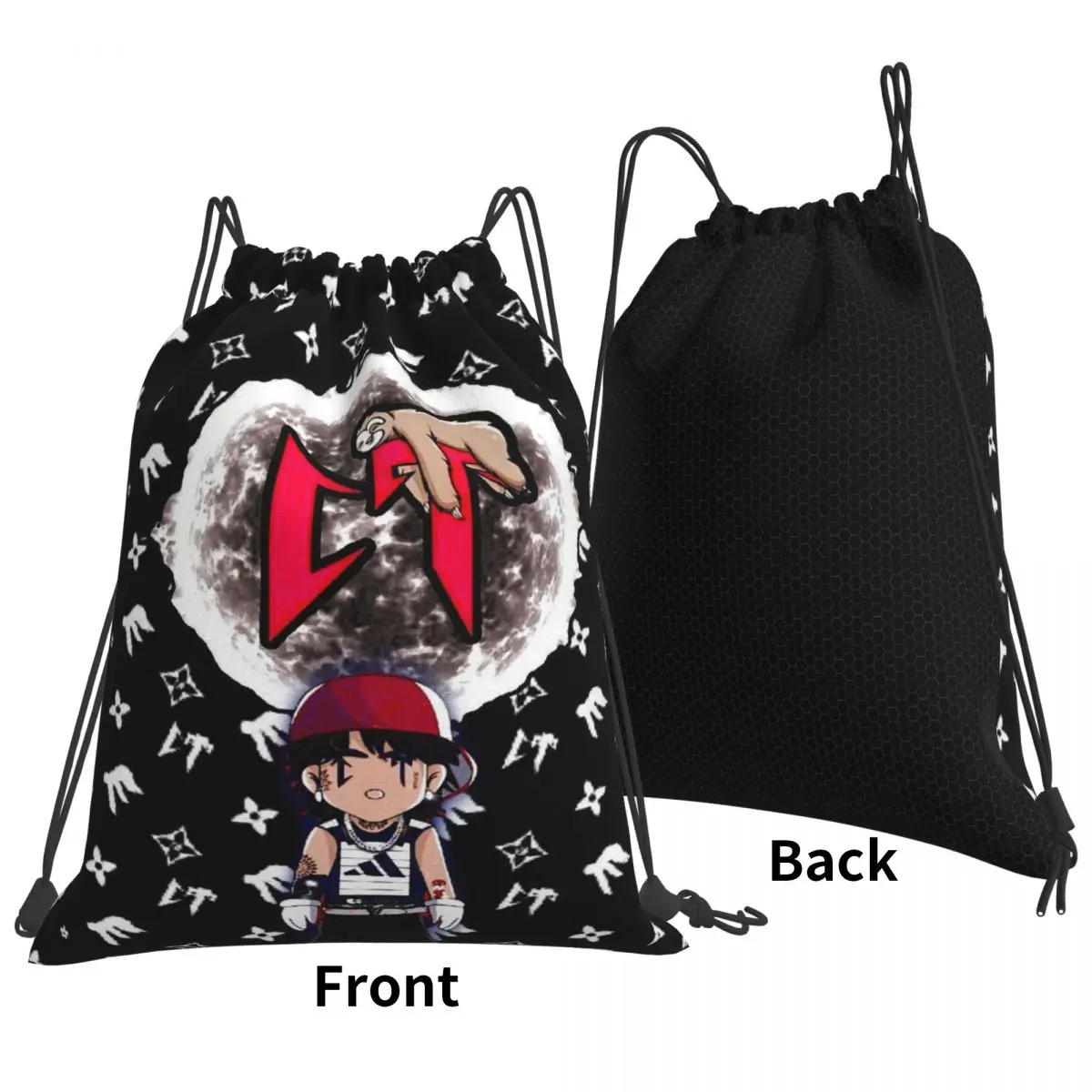 Natanael Cano Nata Montana Albums Backpacks Fashion Drawstring Bags Shoes Bag Book Bags for Travel School