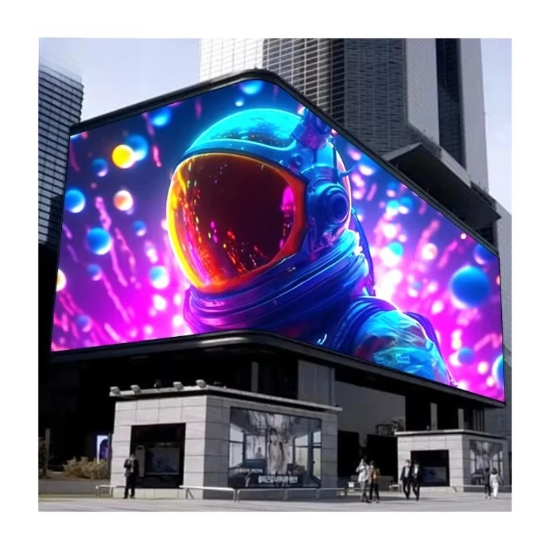 Innovative Design Waterproof Advertising Fixed Led Display Video Wall Billboard Screen 3D Format Play Virtual Outdoor Led Screen
