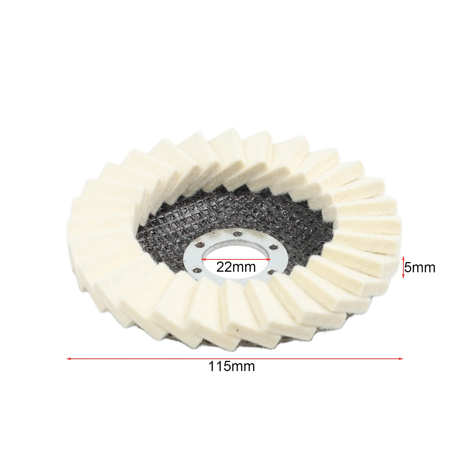 Glass Polishing Grinding Flap Discs For Professional Use 115mm 4.5Inch for versatile Applications Non-Metal Suitable