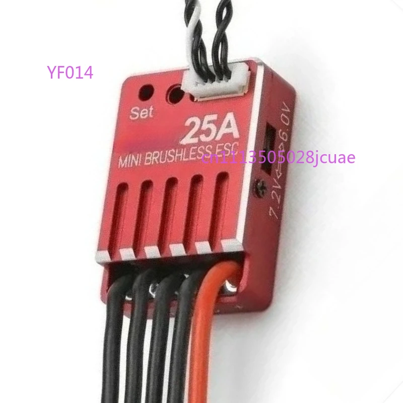 

Миниатюрный бесщеточный электронный регулятор скорости 25А, с хорошей линейностью, для радиоуправляемых машин масштаба 1/18, 1/24, 1/28, 1/32