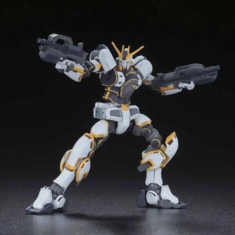 Hg 1/144 Rx-78al أطلس الصاعقة الجمعية البلاستيك روبوت أطقم منمذجة أنيمي عمل الشكل سطح المكتب ديكور الصبي جمع هدايا عيد الميلاد #5