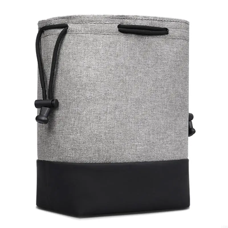 27RA Compact Photography Lens Carrying Case With Thickened Sponge Padding Water Resistant Fabric For Gear Protections