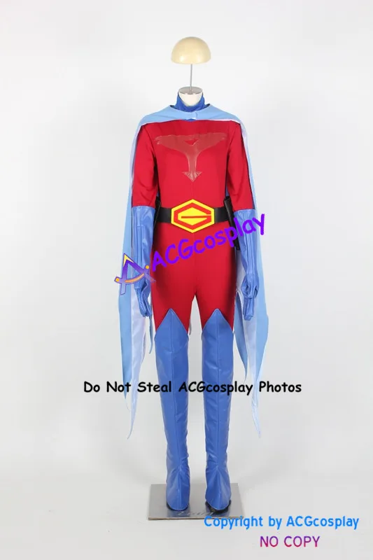 Gatchaman Jason Cosplay Costume acgcosplay include boots covers and big belt buckle prop