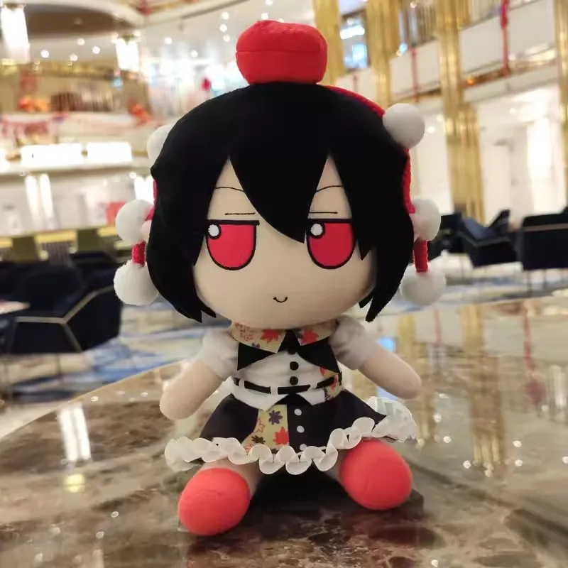 Fumo shameimaru aya Plüss Gyermek- touhou Létesítmény Kitömött Babaarcú de nem okos nő Csonka kawaii Írásjegy Árverseny Alátét cosplay Adomány számára gyerekeknek Legyező születésnapi