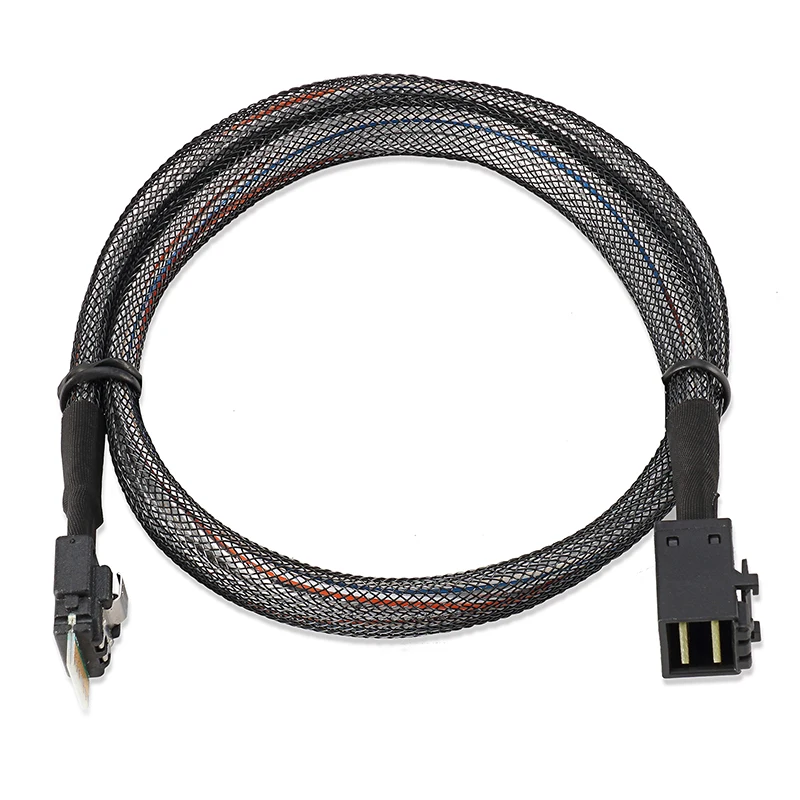 CableDeconn G0506-Z SlimSAS SFF-8654 4i 38Pin to SFF-8643 36Pin Mini SAS HD Cable SAS 4.0 PCIe Internal Server Data Cable