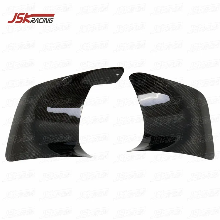 CARBON FIBER REAR BUMPER EXHAUST HEAT SHIELD (2 PCS) for 2008-2015 MITSUBISHI LANCER EVOLUTION EVO 10