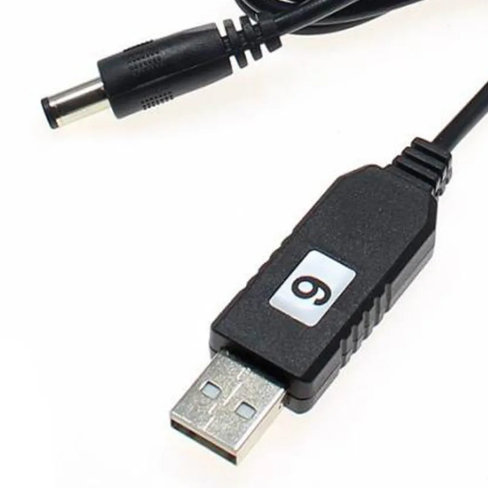 USB DC 5V to 9V 12V Boost Converter Cable 5 5x2 1mm Output for Power Bank Charging Routers USB Devices and Car Electronics