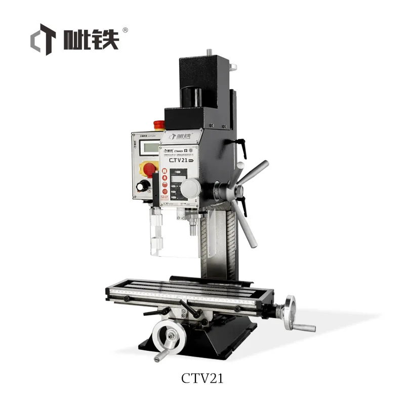 CTV21 Small Universal Micro Vertical Metal Mini Drilling and Milling Machine