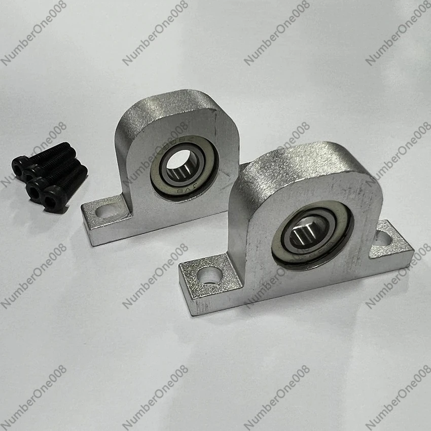 Aluminum Alloy Bearing Pillow Block Mounted Support Handwheel 60mm Accessories for CNC Milling And Drilling Integrated Machine