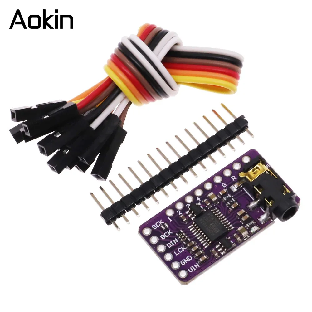 Interface I2S PCM5102A DAC Decoder GY-PCM5102 I2S Player Module For Raspberry Pi pHAT Format Board Digital PCM5102 Audio Board