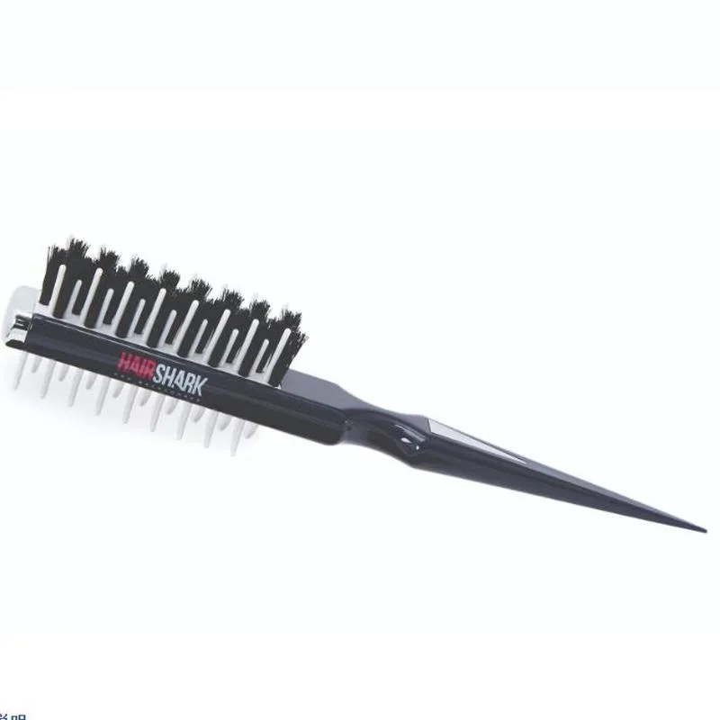 Man&women Commen Plastic Rat-tail Comb Hair Shark Multi-purpose Hairbrush for Hairdressing