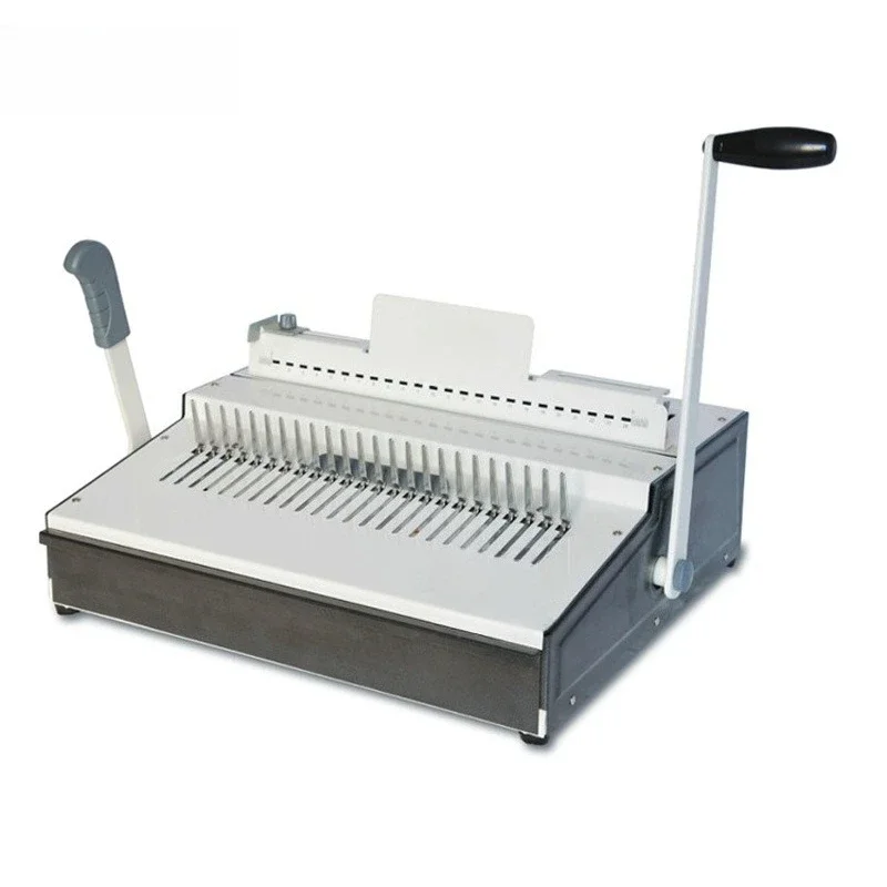 Loose-leaf desk calendar album comb binding machine